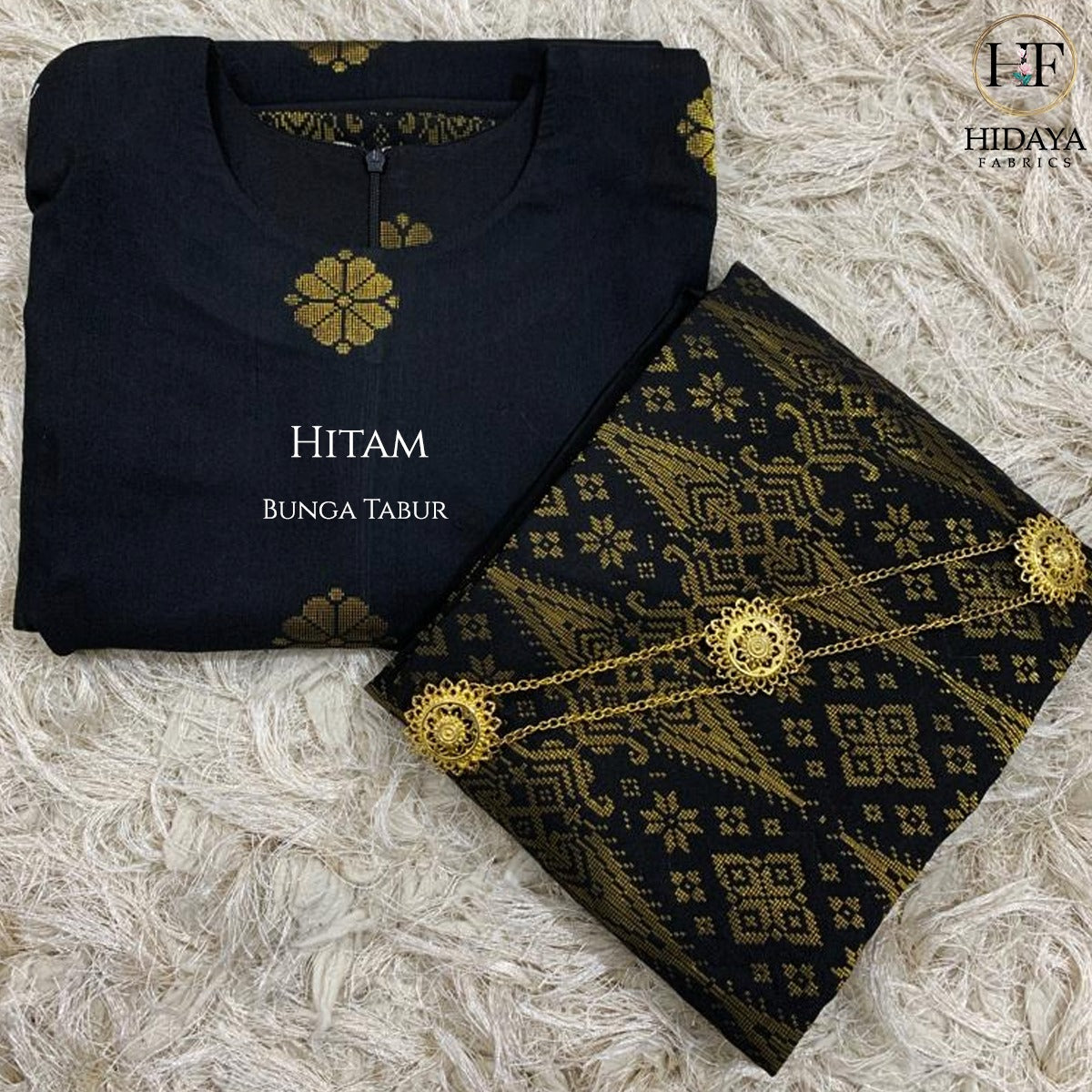 Hidaya Fabric Kebarung Sofia , 7XL TO 11XL Hidaya Fabrics