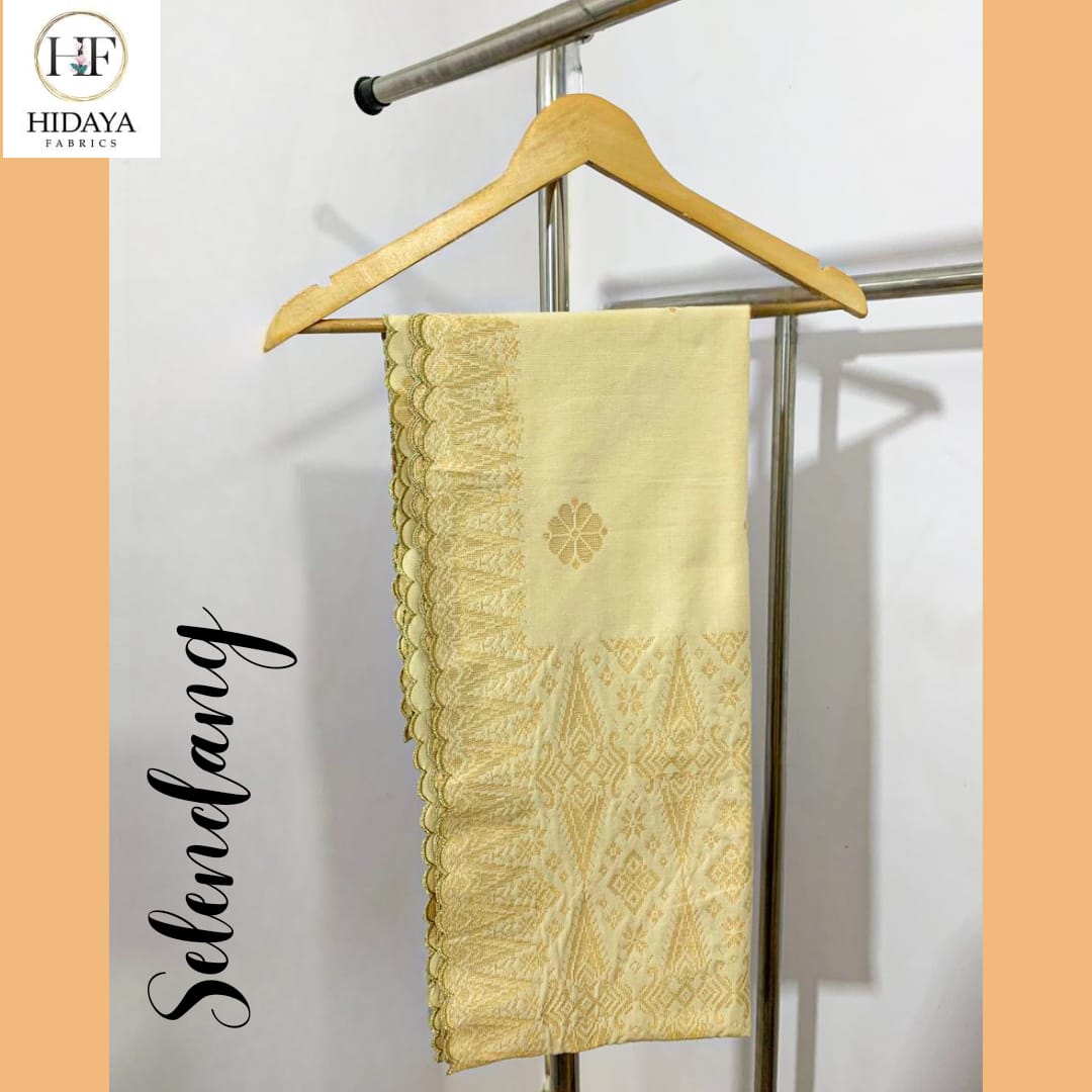 Hidaya Fabric Selandang Corak , 30 + Colors Hidaya Fabric