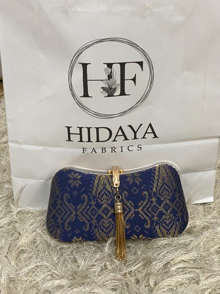 Hidaya Fabric Clutch Bag Hidaya Fabrics