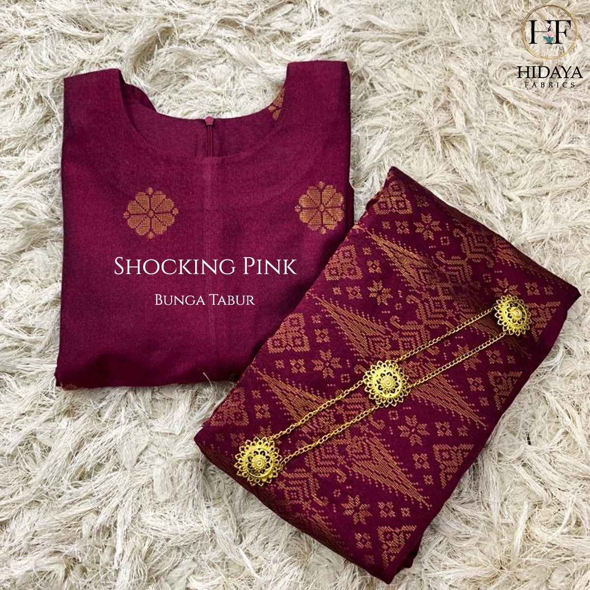Hidaya Fabric Baju Kurung Mini Extra Size , 11xl to 12xl Hidaya Fabrics