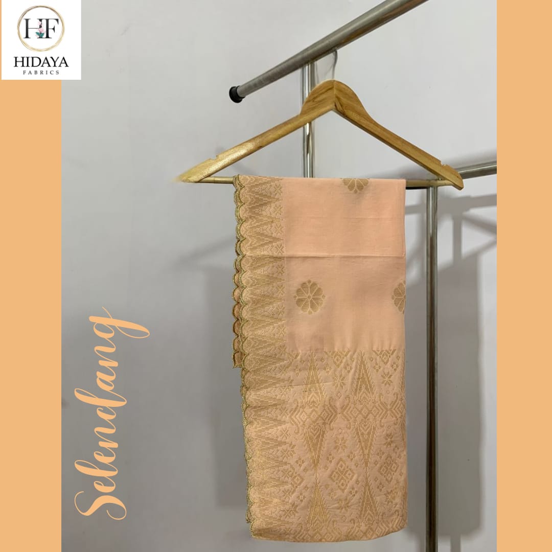 Hidaya Fabric Selandang Corak , 30 + Colors Hidaya Fabric
