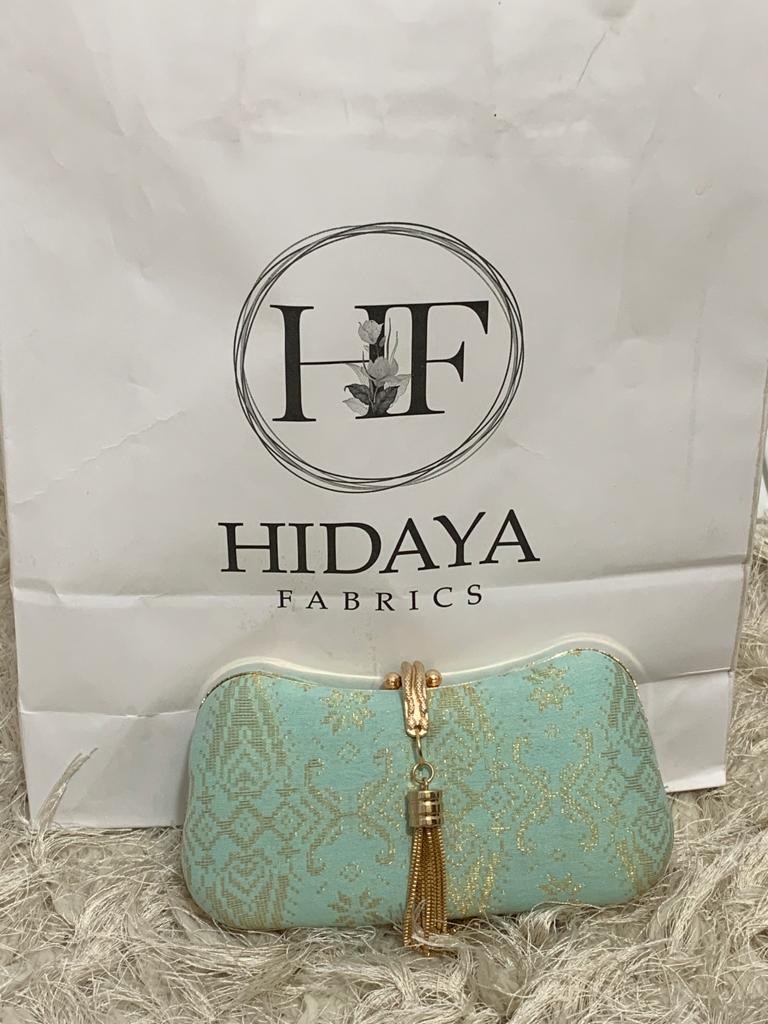 Hidaya Fabric Clutch Bag Hidaya Fabrics