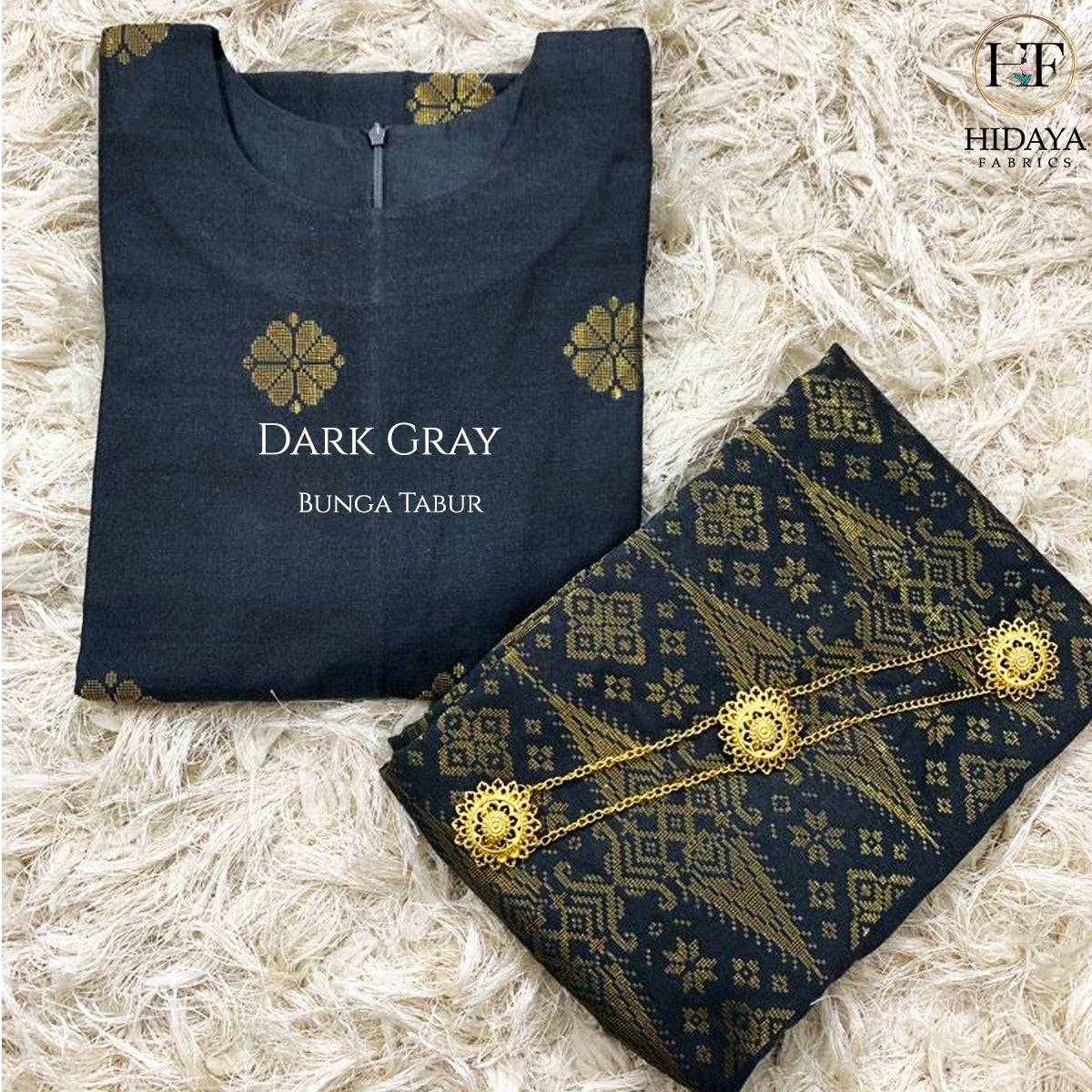 Hidaya Fabric Baju Kurung Mini Extra Size , 11xl to 12xl Hidaya Fabrics