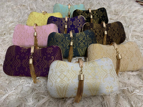 Hidaya Fabric Clutch Bag Hidaya Fabrics