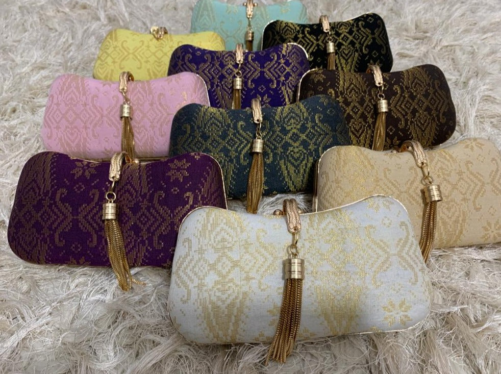 Hidaya Fabric Clutch Bag Hidaya Fabrics