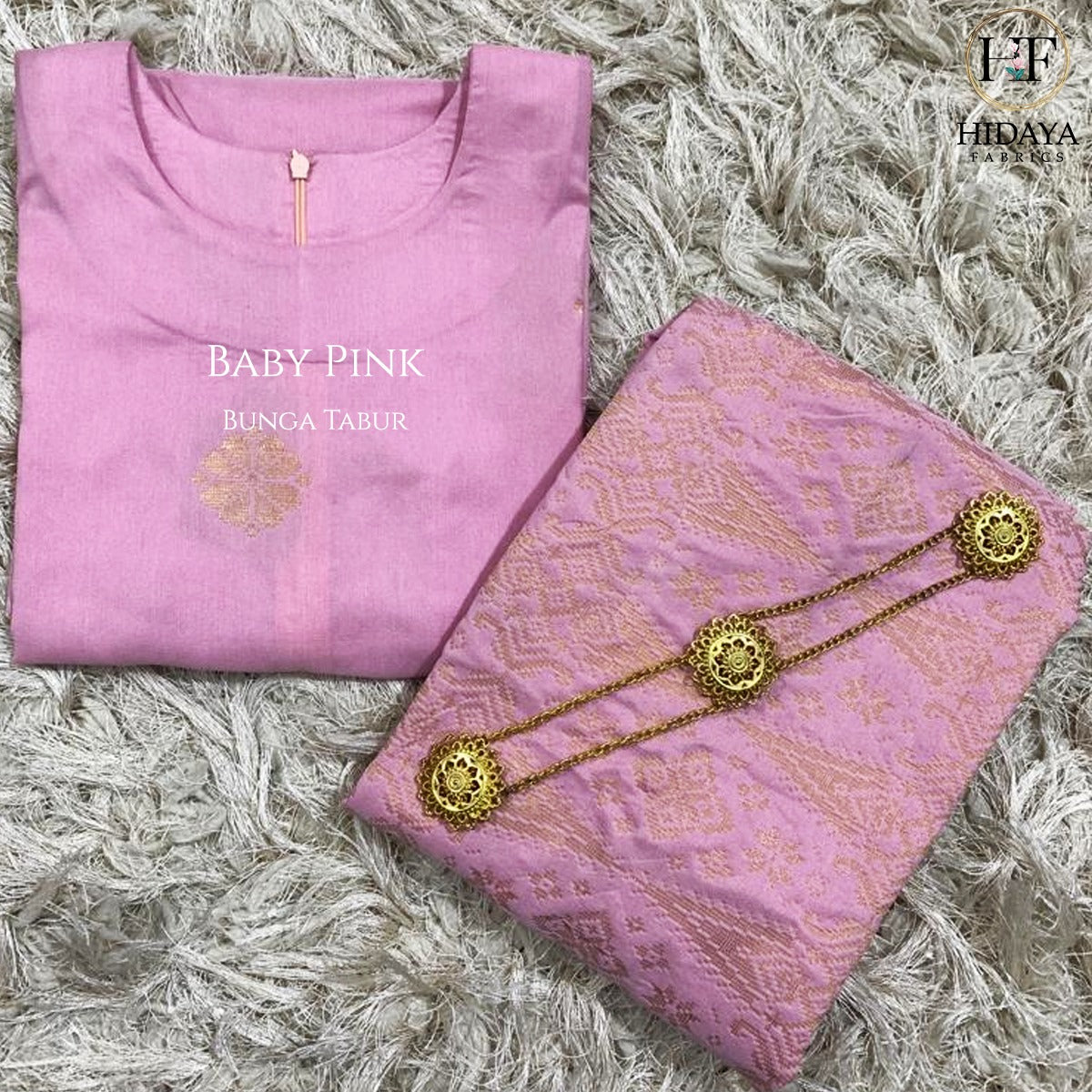 Hidaya Fabric Baju Kurung Mini Extra Size , 11xl to 12xl Hidaya Fabrics