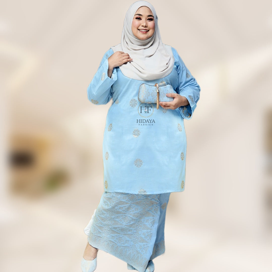 Hidaya Fabric Baju kurung Moden , 11xl to 12xl Hidaya Fabrics