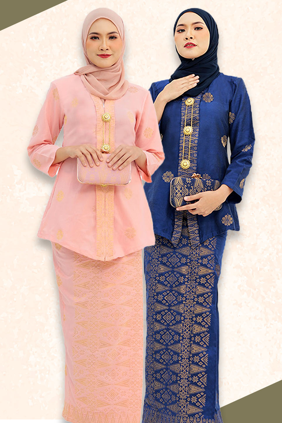 Hidaya Fabric Kebaya Biasa , 11xl to 12xl Hidaya Fabrics