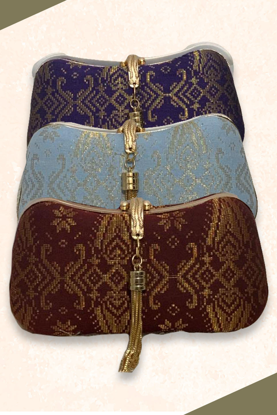 Hidaya Fabric Clutch Bag Hidaya Fabrics