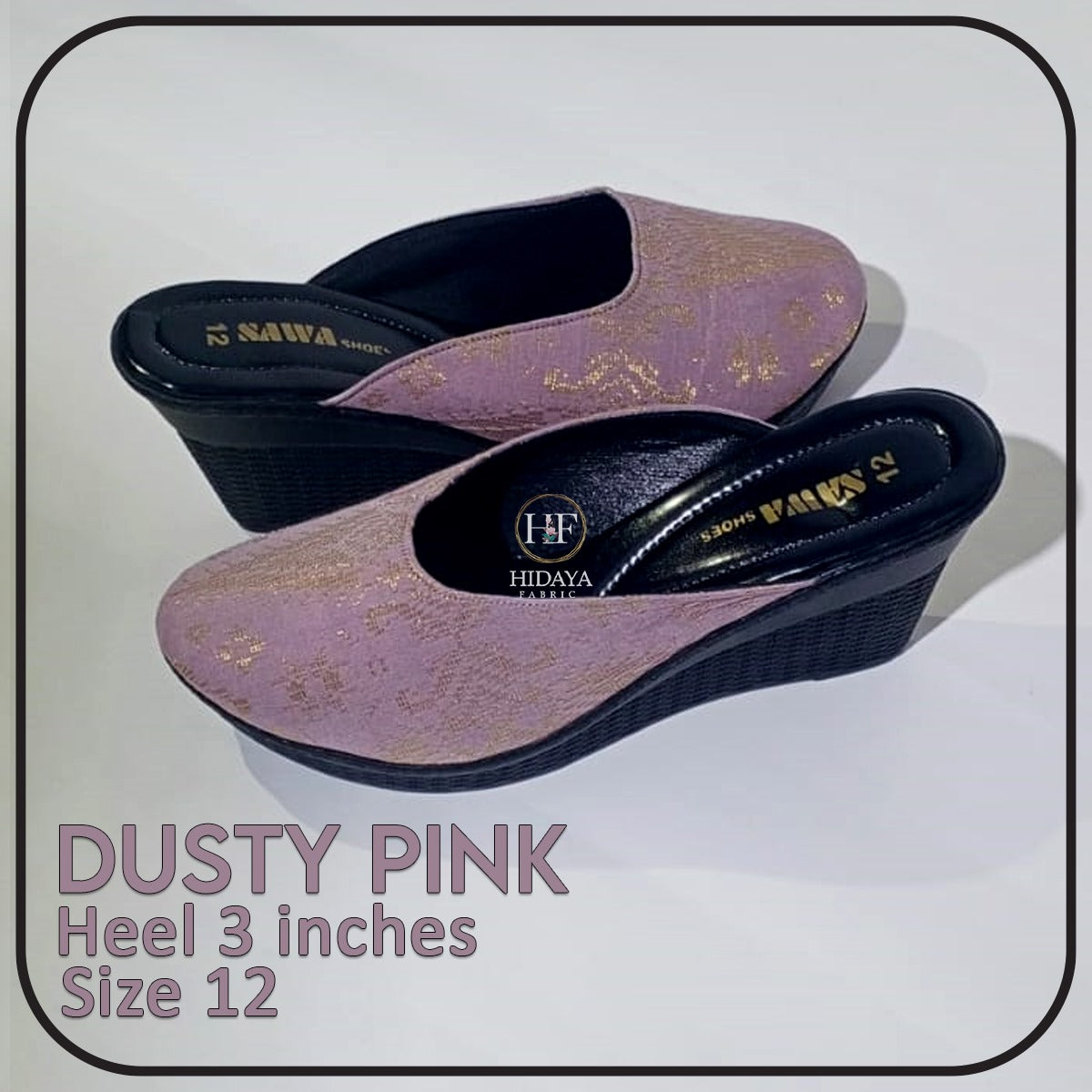 Hidaya Fabric Sandals - Kasut Hidaya Fabric