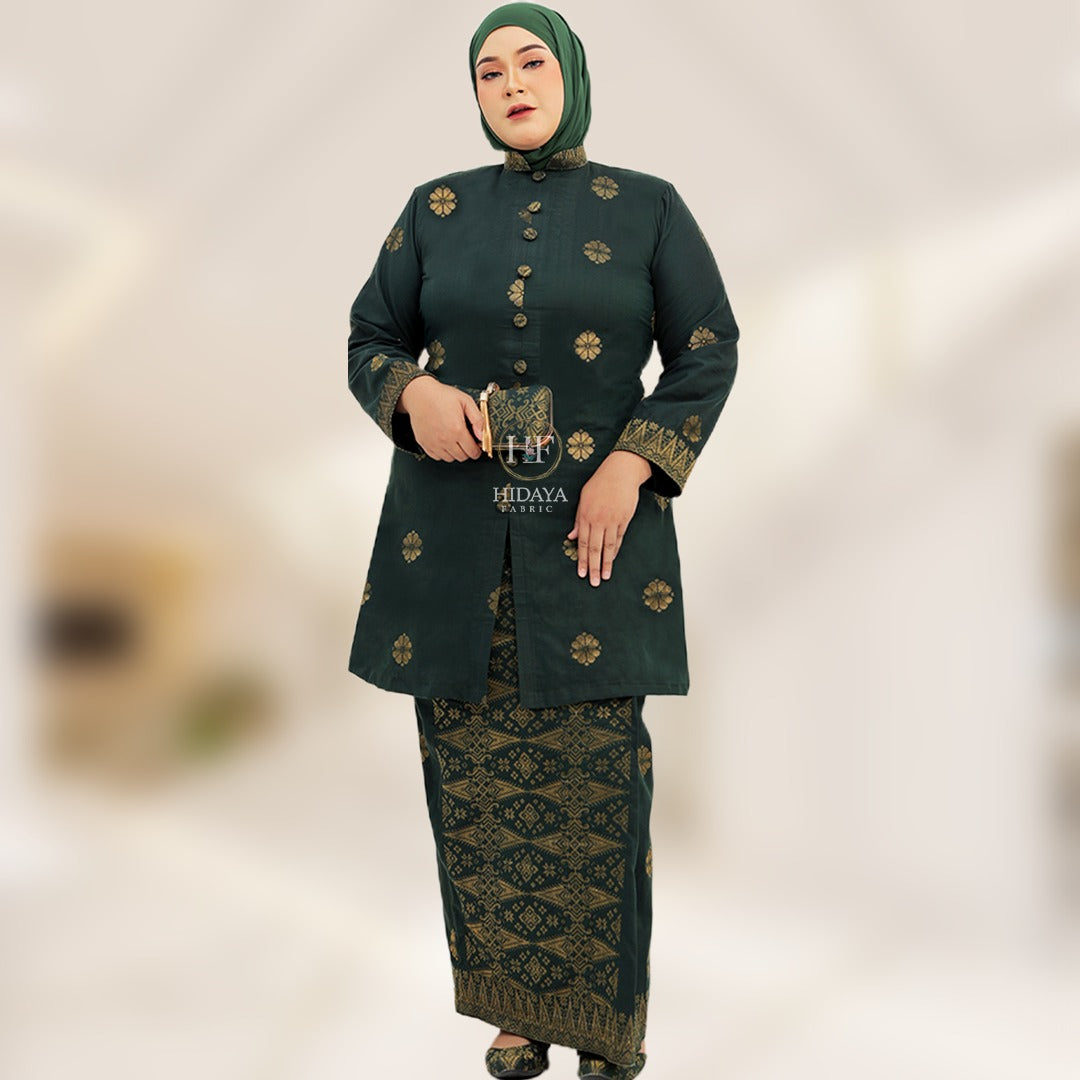 Hidaya Fabric Kebarung Sofia , 7XL TO 11XL Hidaya Fabrics