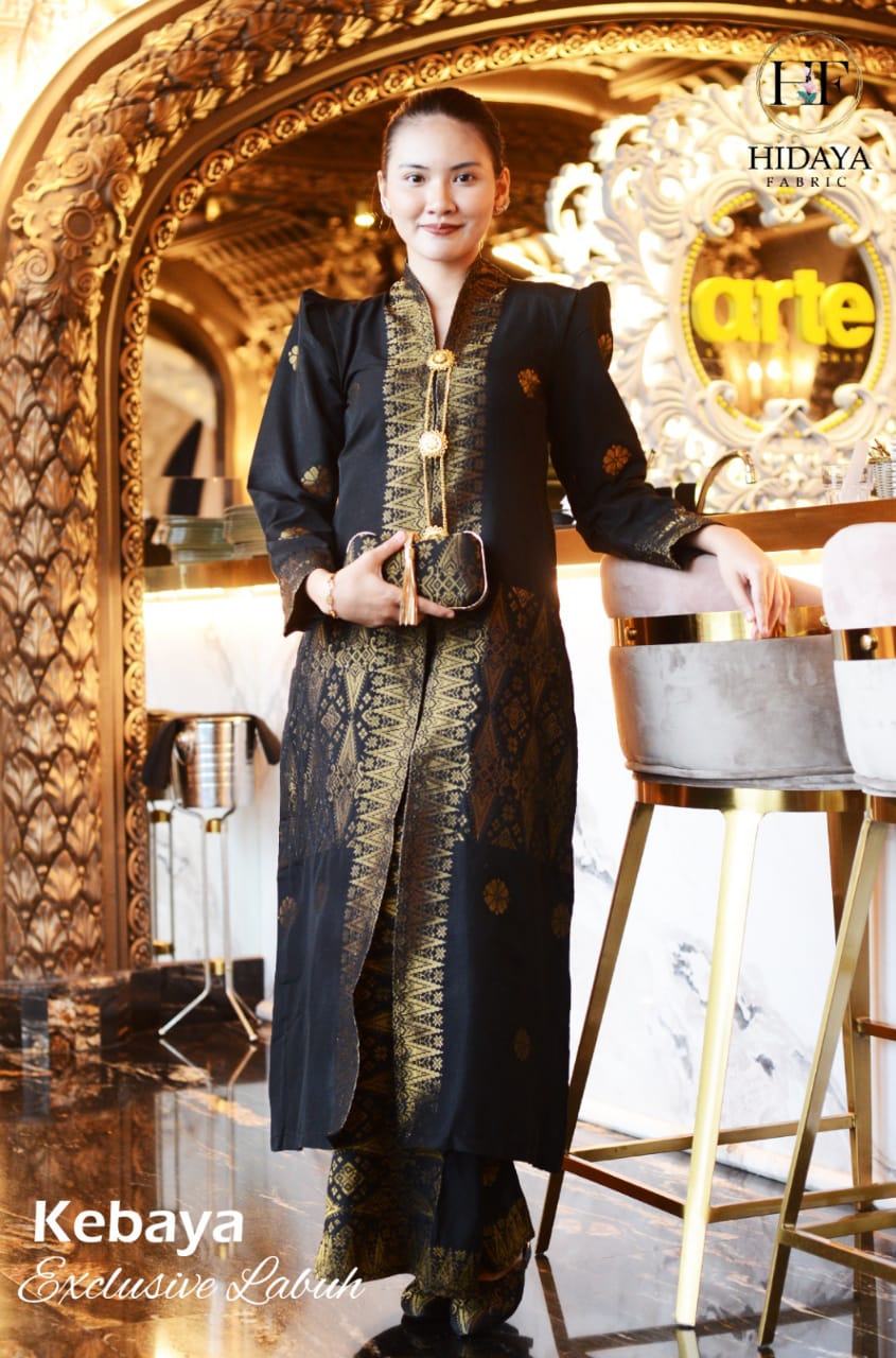 Hidaya Fabric Kebaya Hidaya Labuh, XS To XL Hidaya Fabric