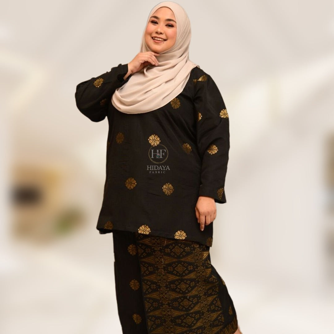 Hidaya Fabric Baju Kurung Mini , 2XL to 5XL Hidaya Fabrics