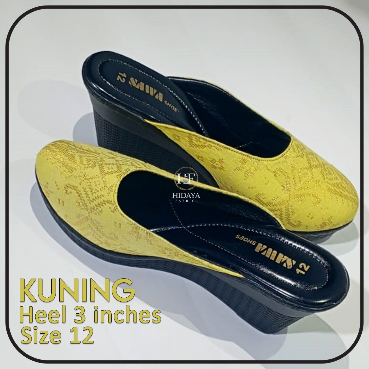 Hidaya Fabric Sandals - Kasut Hidaya Fabric