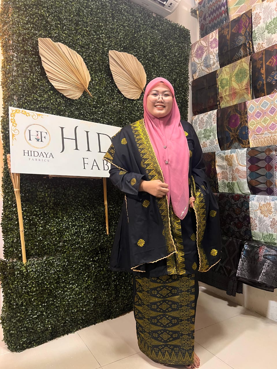 Hidaya Fabric Baju Kebaya Kebarung, 2XL To 5XL Hidaya Fabrics