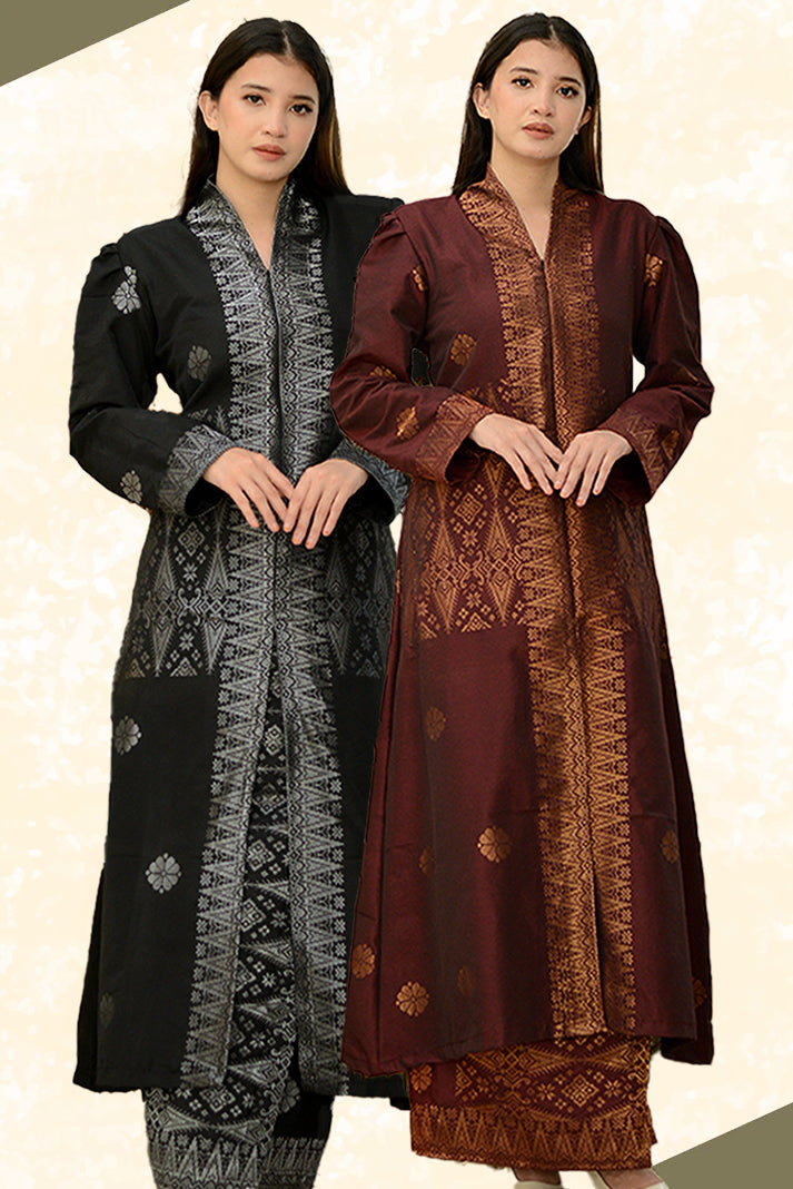 Hidaya Fabric Kebaya Hidaya Labuh, XS To XL Hidaya Fabric