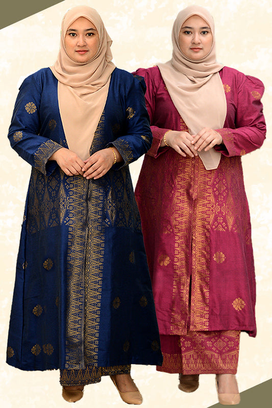 Hidaya Fabric Kebaya Hidaya Labuh, 2XL TO 6XL Hidaya Fabric