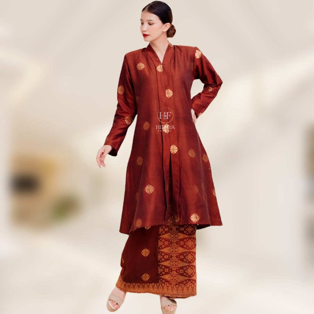 Hidaya Fabric Kebaya Kebarung , 12XL PLUS SIZE Hidaya Fabrics