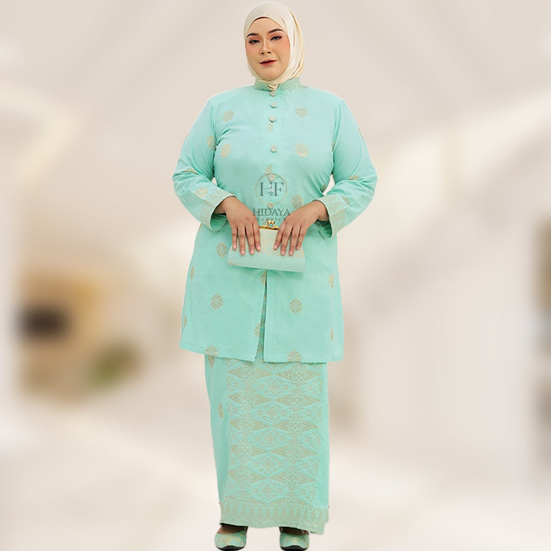 Hidaya Fabric Kebarung Sofia , 7XL TO 11XL Hidaya Fabrics