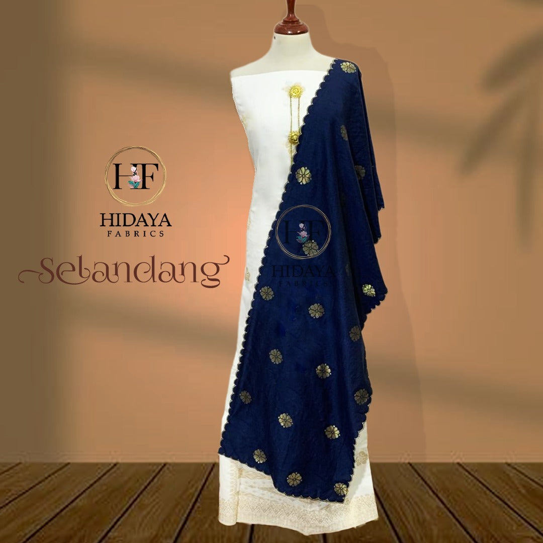 Hidaya Fabric Selandang 30 + Colors Hidaya Fabric