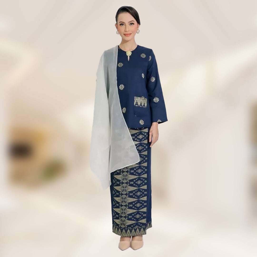 Baju Kurung Kedah Pocket - Xs to 12xl