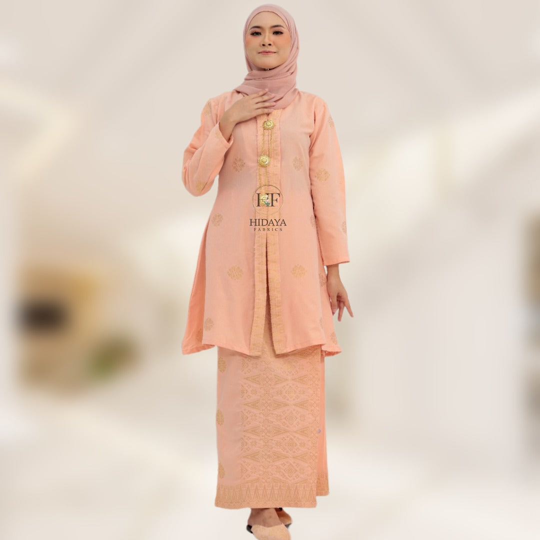 Hidaya Fabric Kebaya Kebarung , 12XL PLUS SIZE Hidaya Fabrics