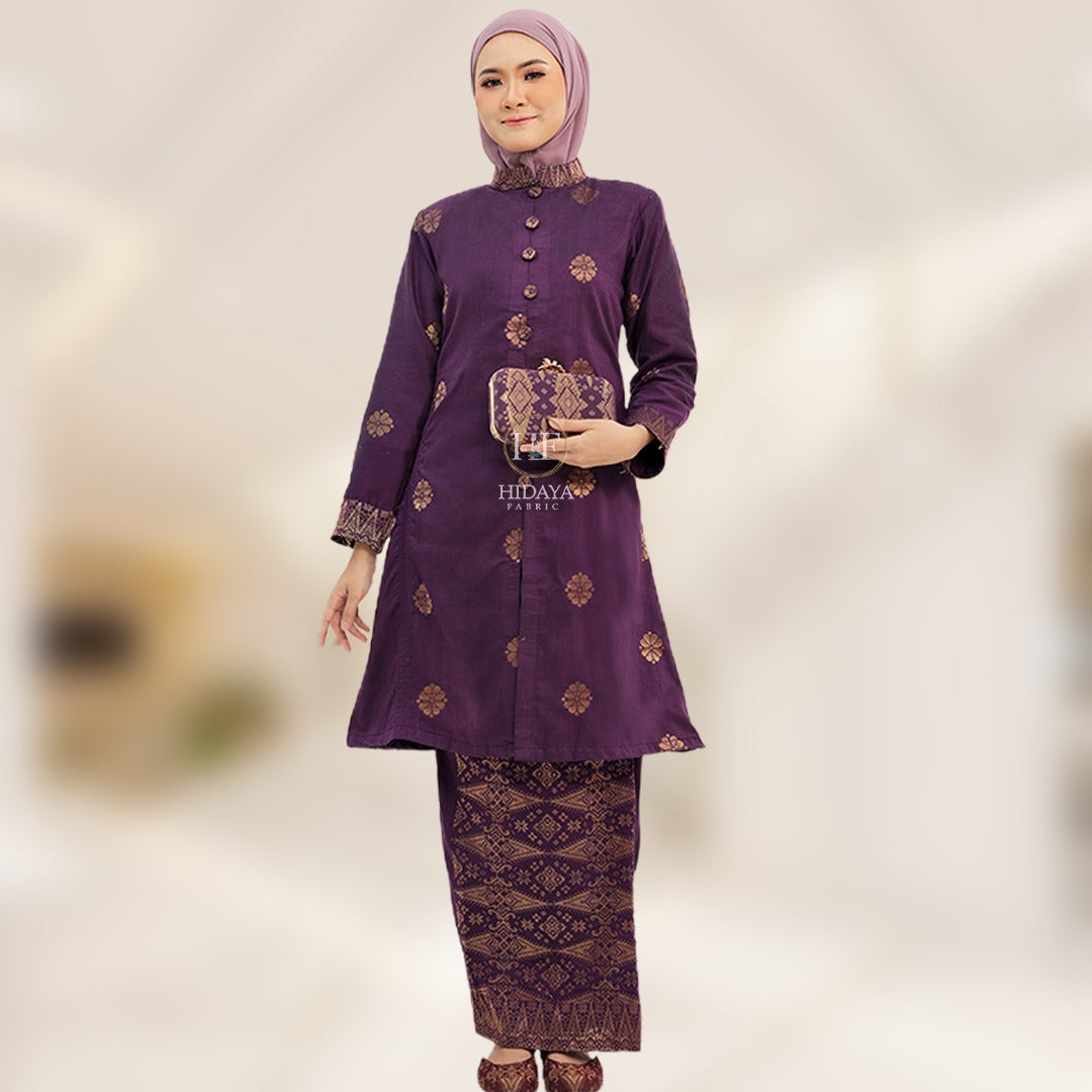 Hidaya Fabric Kebarung Sofia , 7XL TO 11XL Hidaya Fabrics