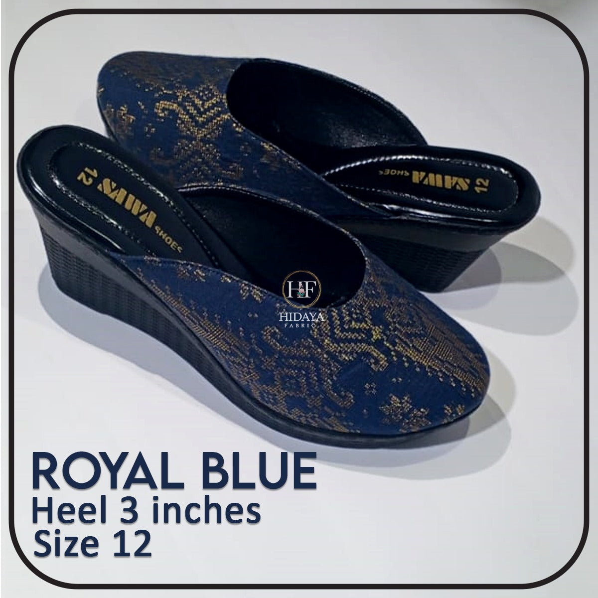 Hidaya Fabric Sandals - Kasut Hidaya Fabric