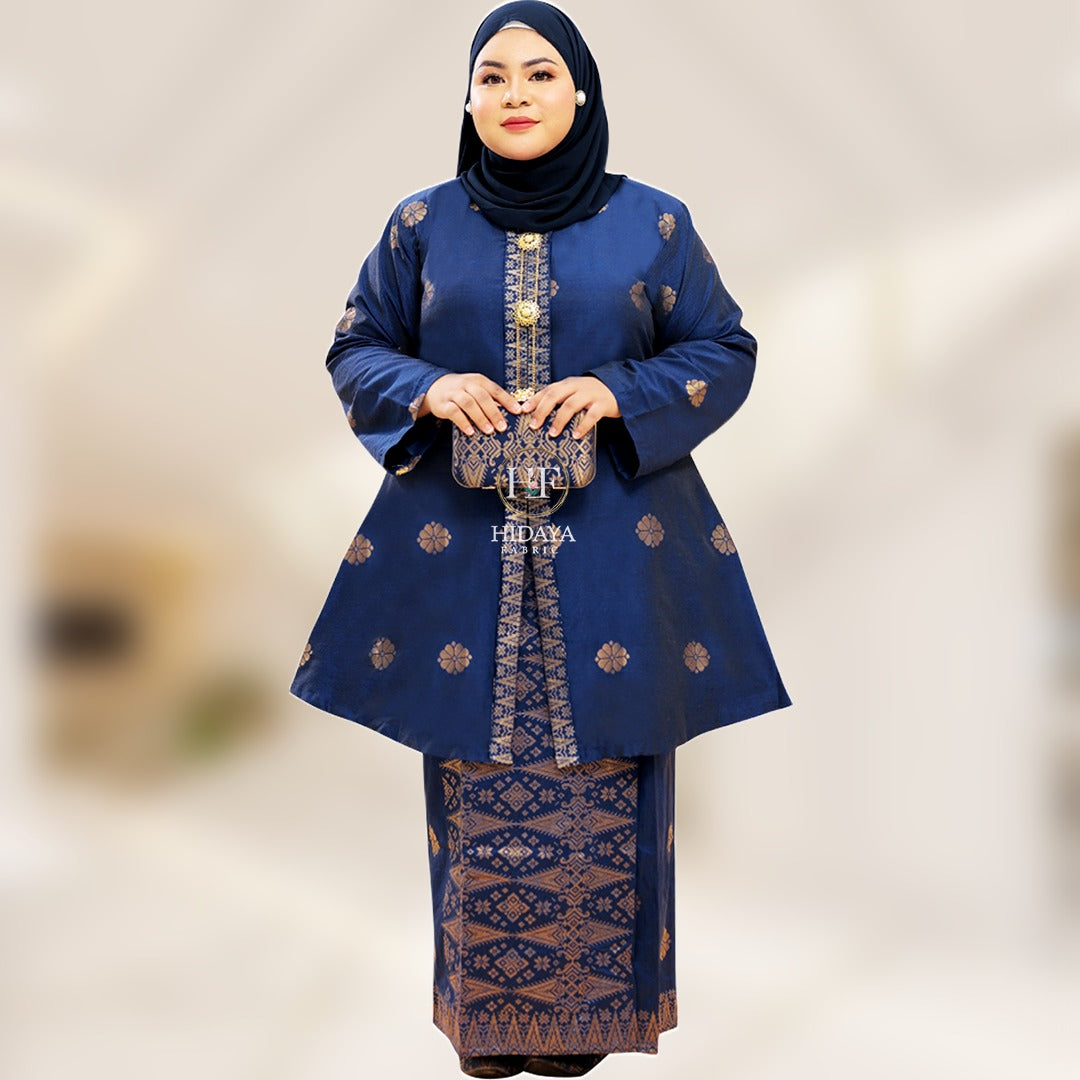 Hidaya Fabric Kebaya Kebarung , 12XL PLUS SIZE Hidaya Fabrics