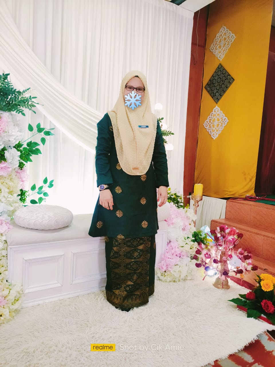 Hidaya Fabric Kurung Riau Princess , 7xl to 10XL Hidaya Fabrics