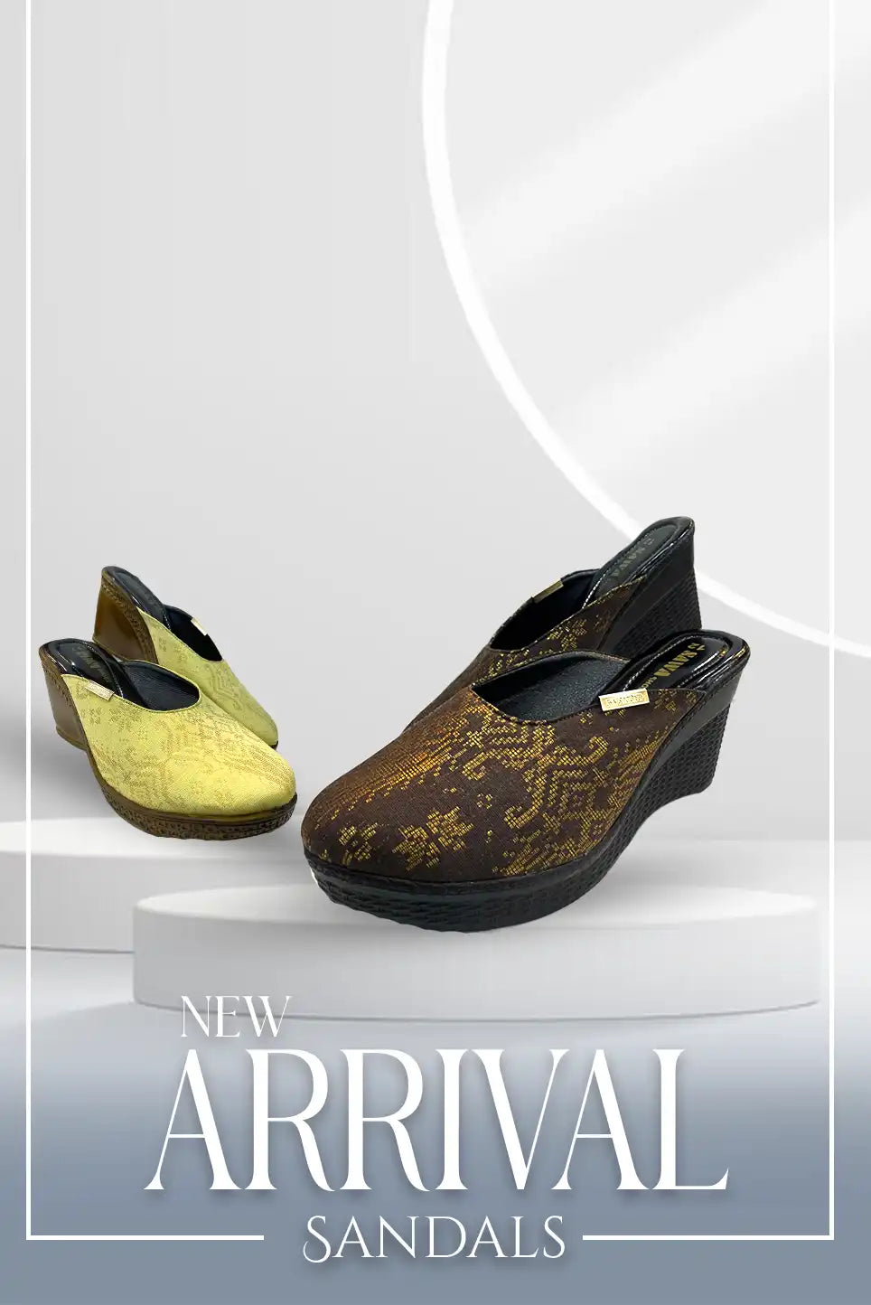 Hidaya Fabric Sandals - Kasut Hidaya Fabric