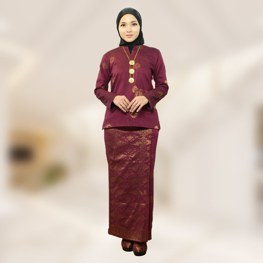 Baju Kurung Kedah Pocket - Xs to 12xl