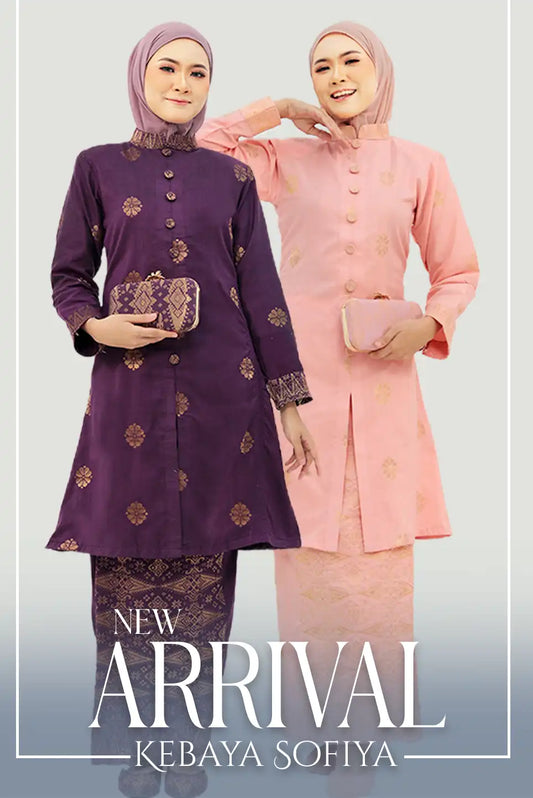 Hidaya Fabric Kebarung Sofia , 7XL TO 11XL Hidaya Fabrics