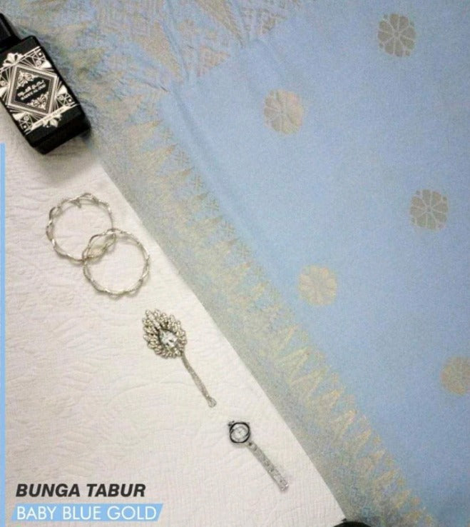 Baju Songket Johor - Xs to 12Xl