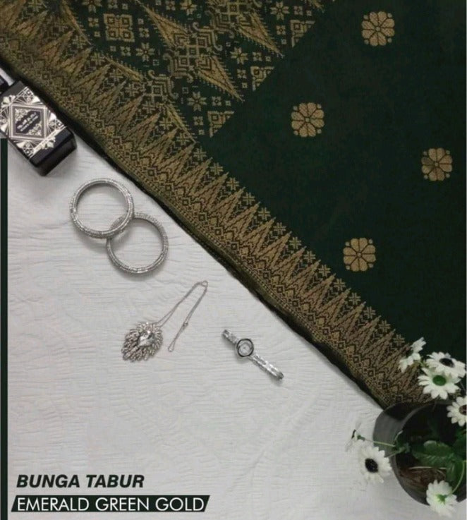 Baju Songket Johor - Xs to 12Xl