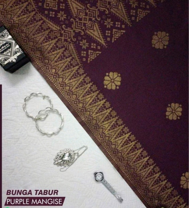 Baju Songket Johor - Xs to 12Xl