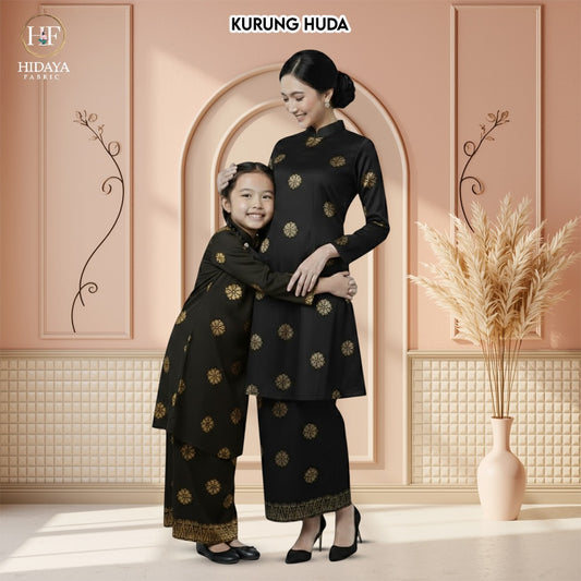 Baju Kurung Huda - New Kids Koleksi