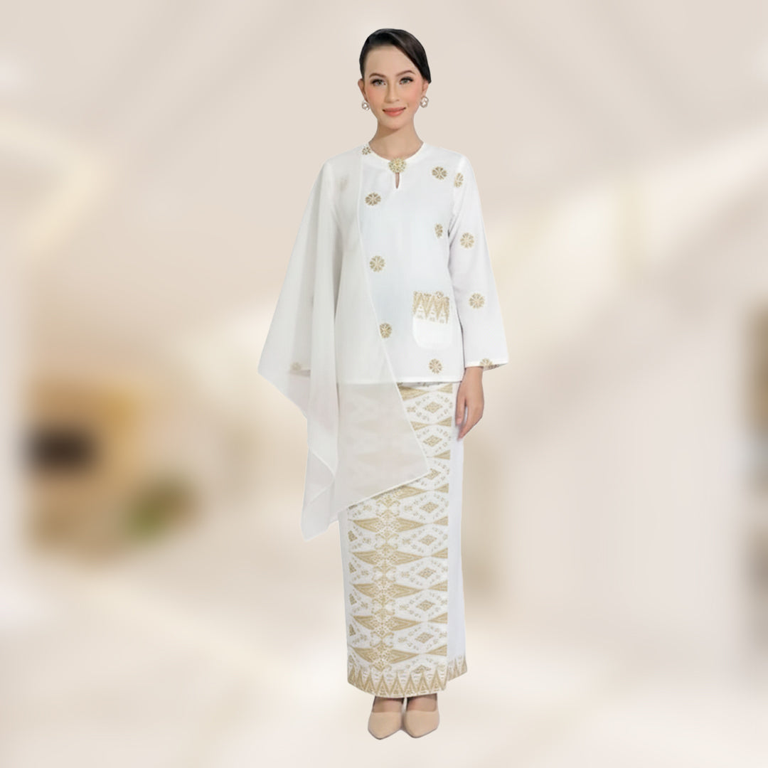 Baju Kurung Kedah Pocket - Xs to 12xl