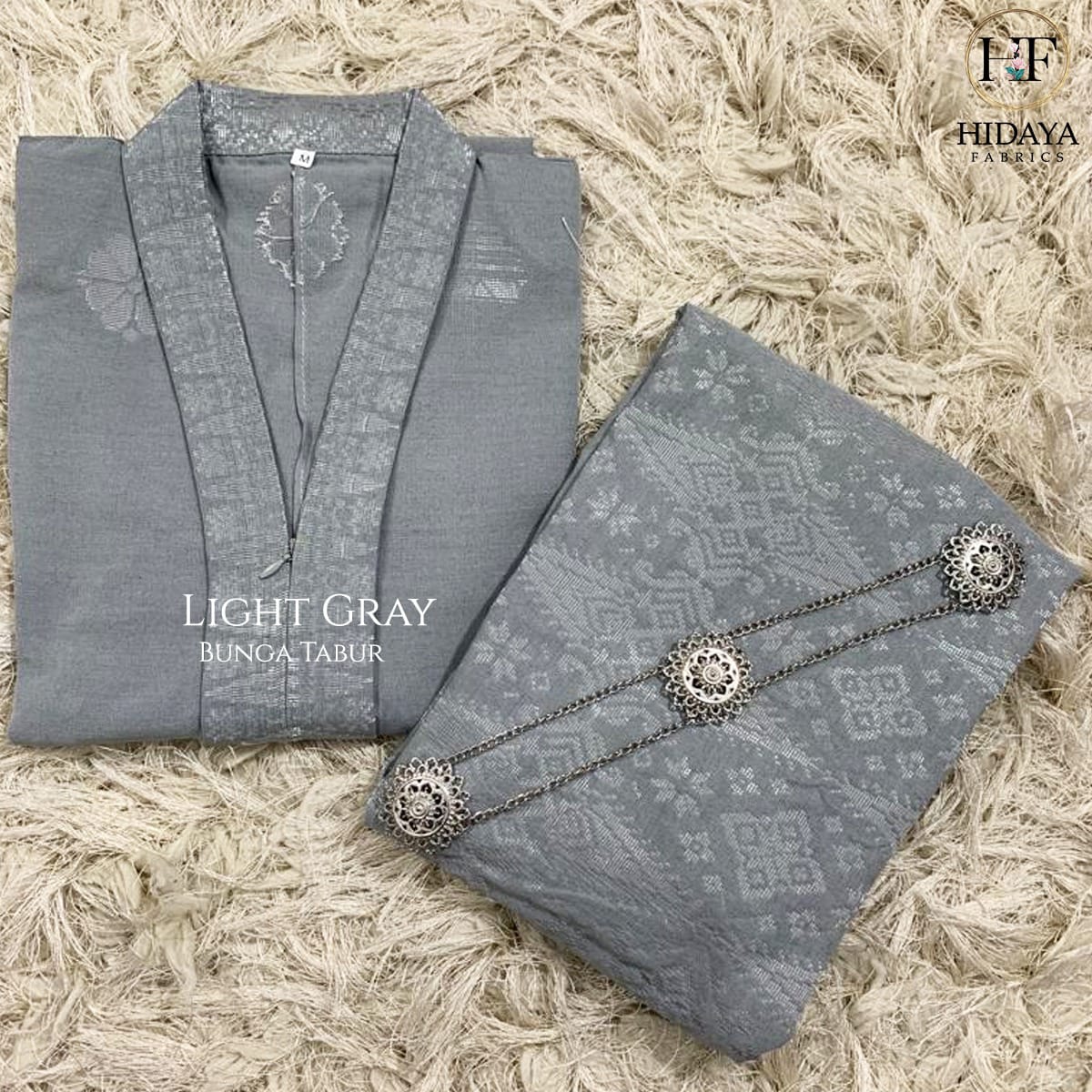 Hidaya Fabric Kebaya 4Segi , 11xl to 12xl Hidaya Fabrics