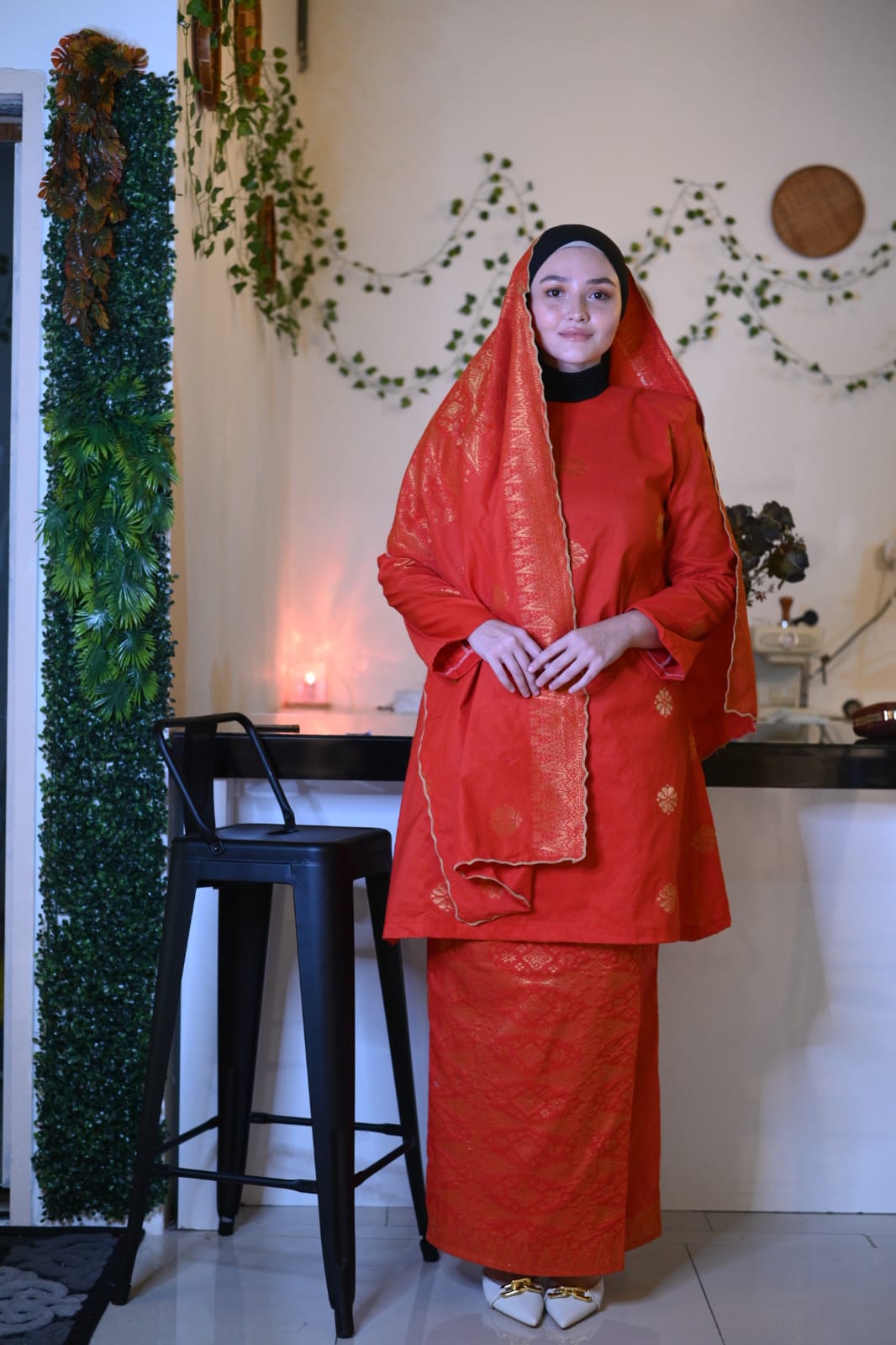 Hidaya Fabric Kurung Riau Princess , 7xl to 10XL Hidaya Fabrics