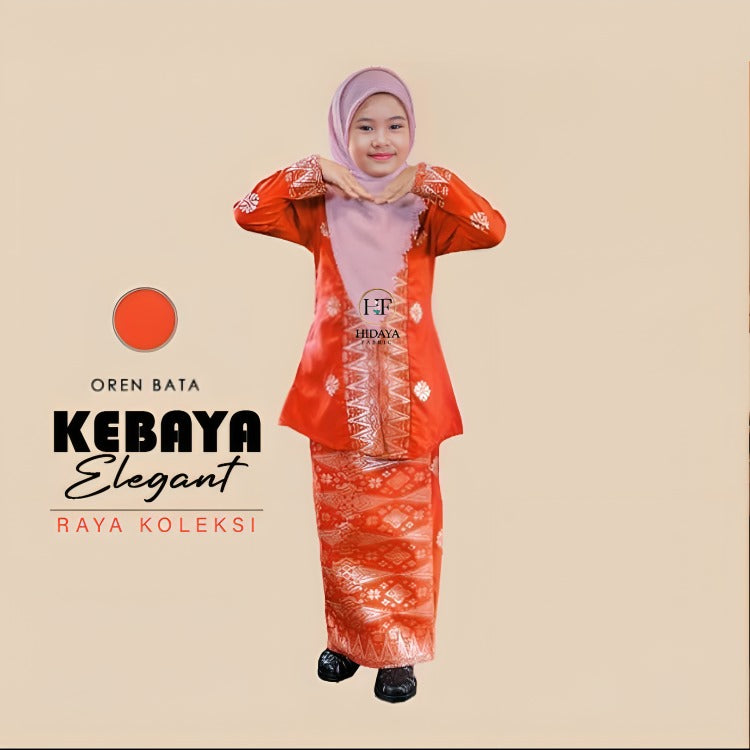 Hidaya Fabric Kebaya budak kanak kanak Hidaya Fabrics
