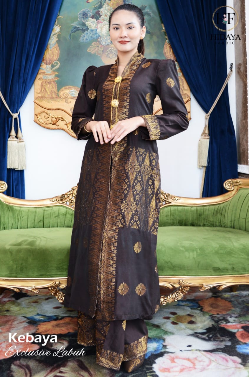Hidaya Fabric Kebaya Hidaya Labuh, XS To XL Hidaya Fabric
