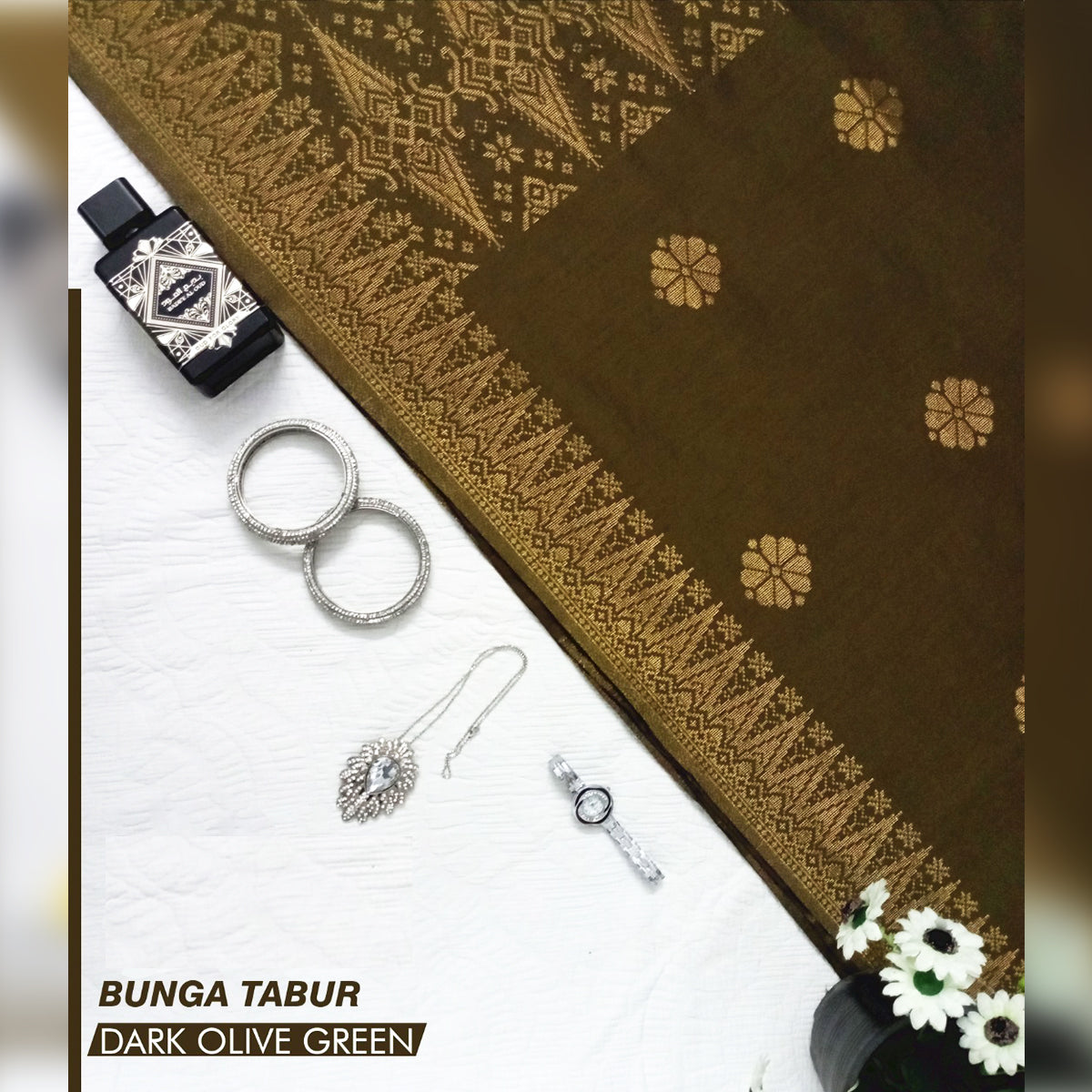 Hidaya Fabric Kebaya Azlina ! XS TO 2XL Hidaya Fabric