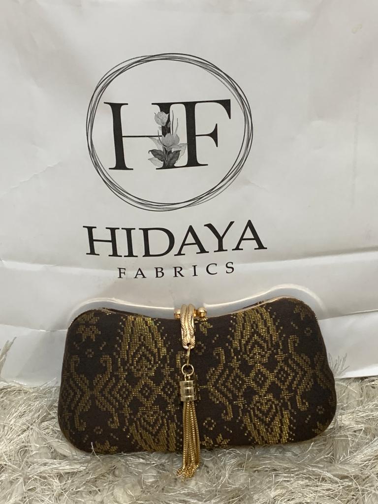 Hidaya Fabric Clutch Bag Hidaya Fabrics