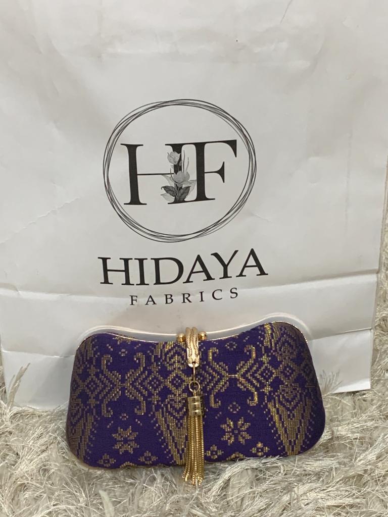 Hidaya Fabric Clutch Bag Hidaya Fabrics