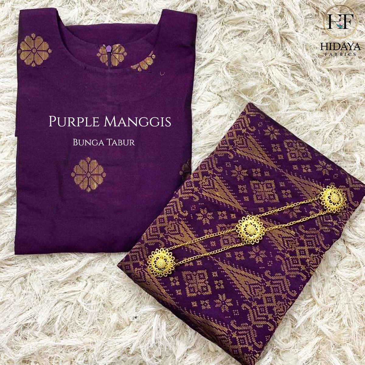 Hidaya Fabric Kebaya budak kanak kanak Hidaya Fabrics