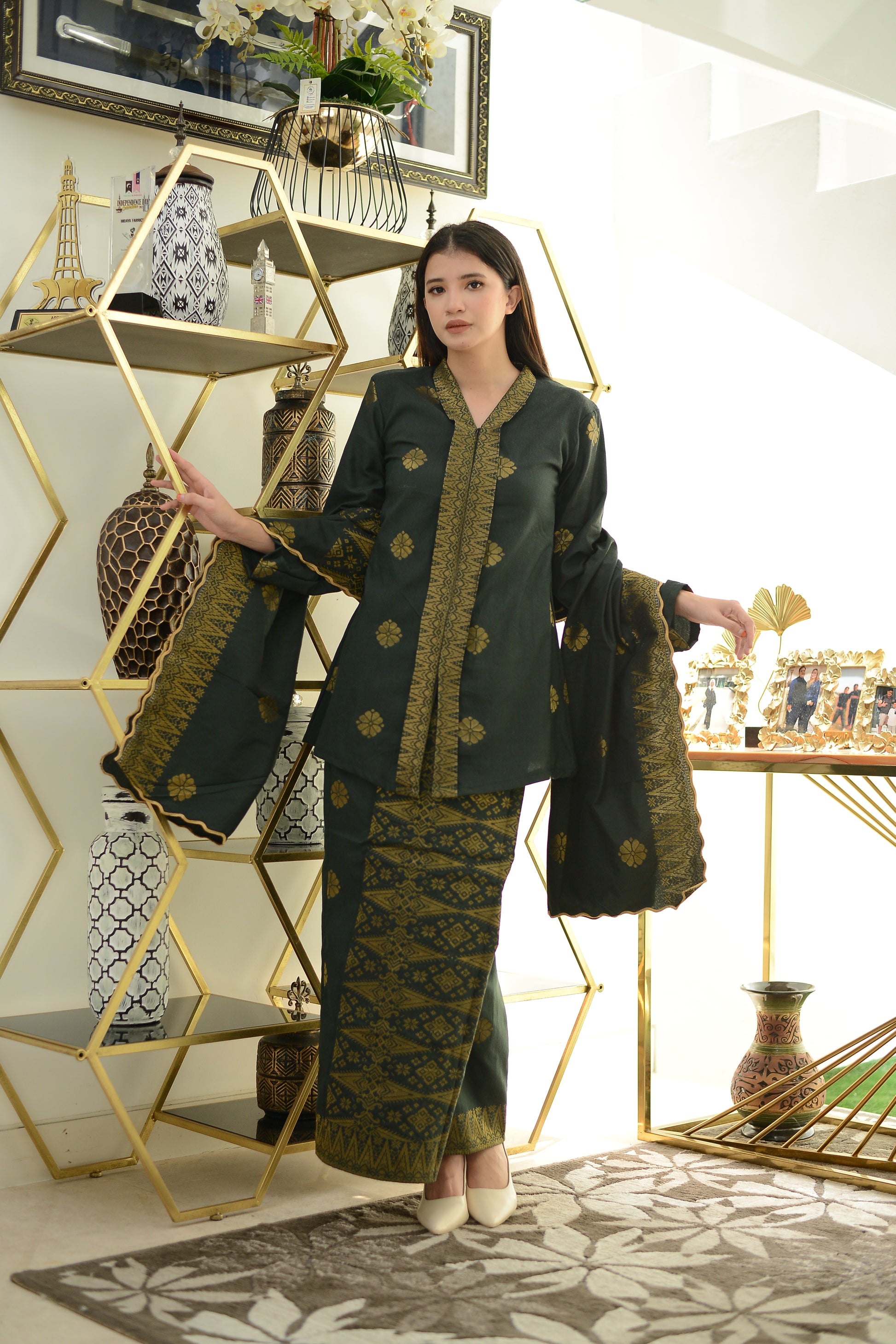 Hidaya Fabric Kebaya 4Segi , 11xl to 12xl Hidaya Fabrics