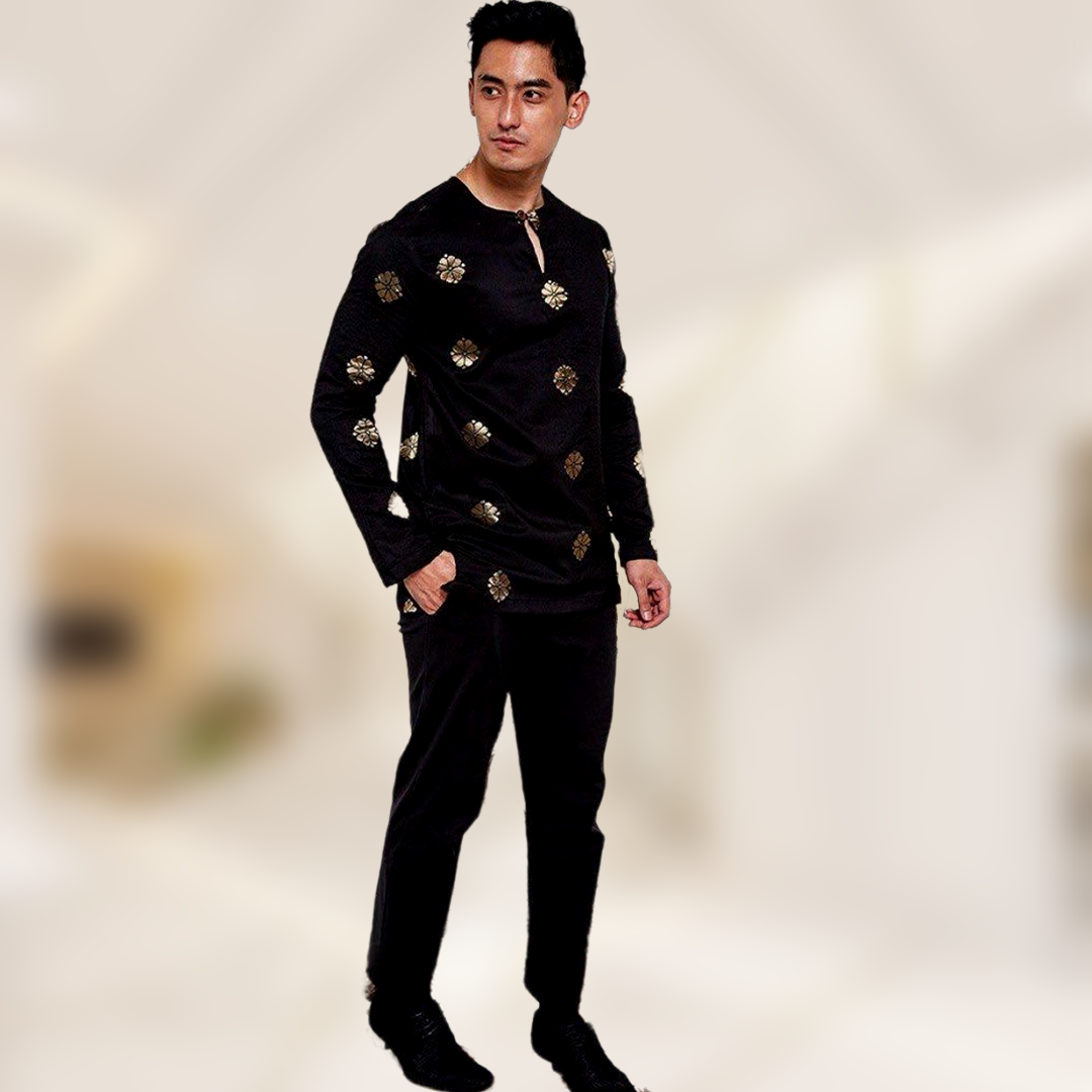 Hidaya Fabric Kurta Songket , 3XL TO 5XL Hidaya Fabrics