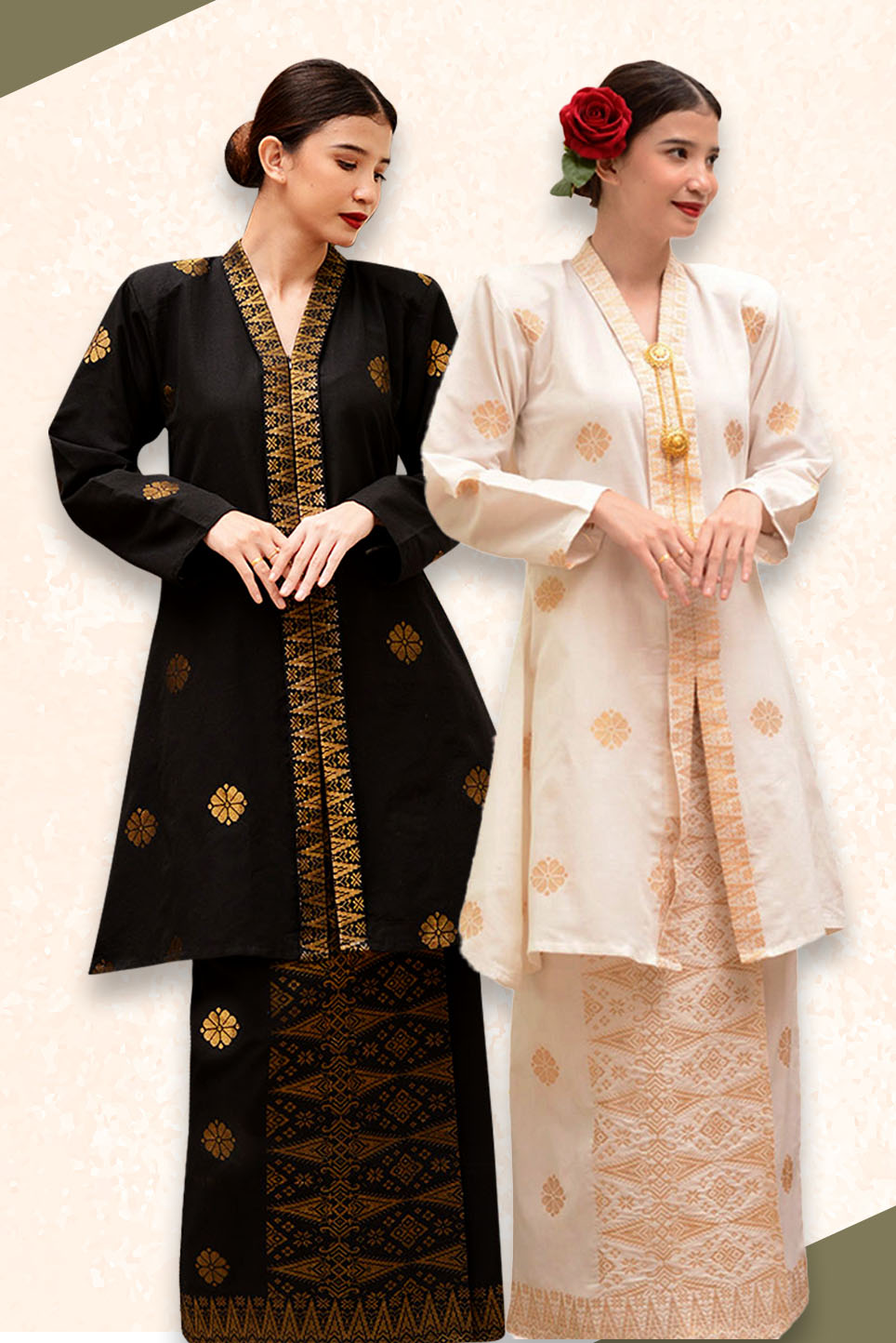 Hidaya Fabric Kebaya Kebarung , 12XL PLUS SIZE Hidaya Fabrics