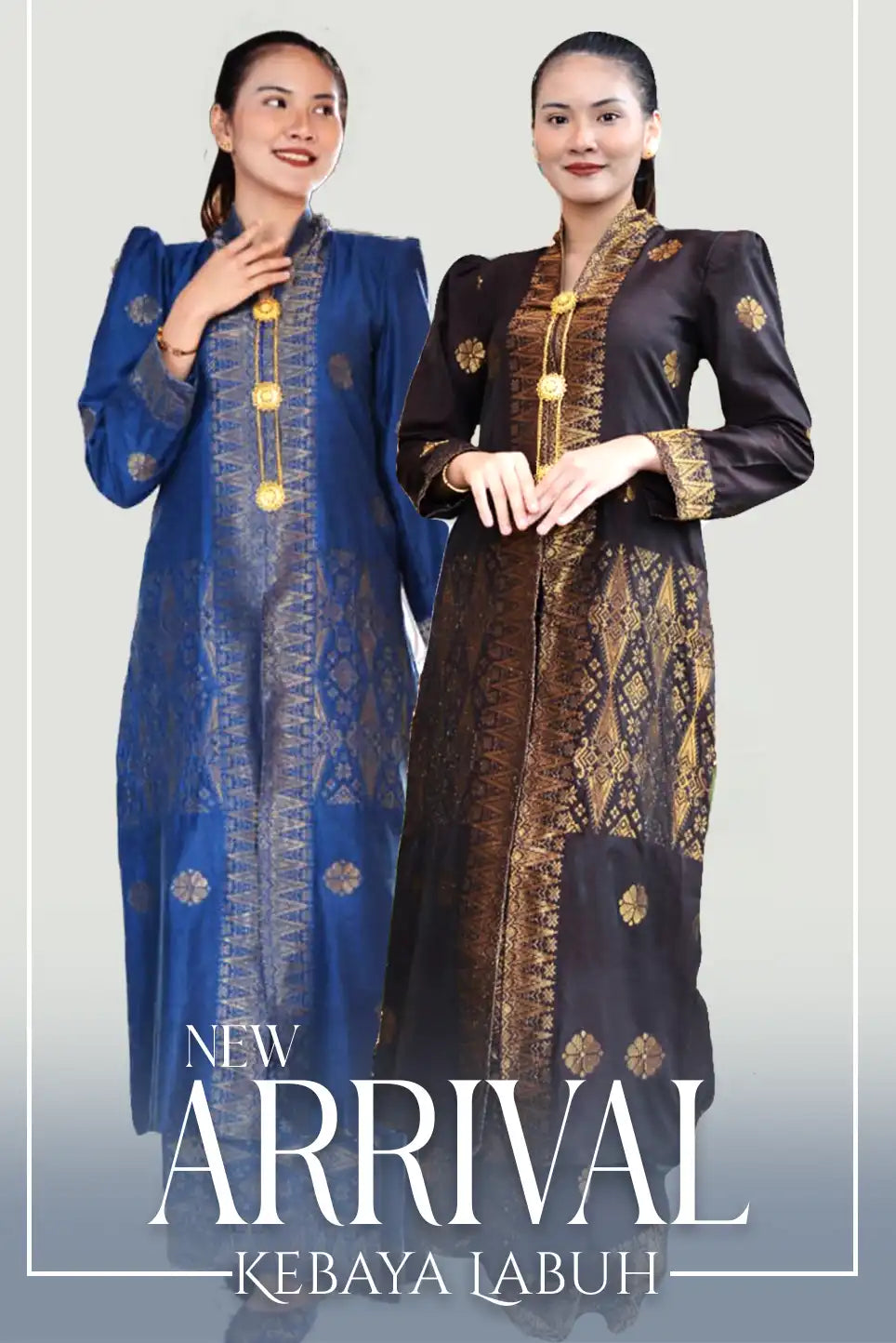 Hidaya Fabric Kebaya Hidaya Labuh, 2XL TO 6XL Hidaya Fabric